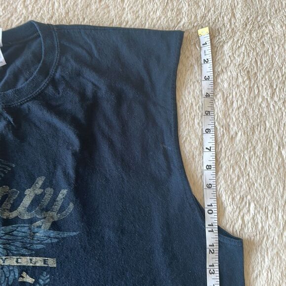 Liberty motorcycle tank top blue size XXL - Picture 15 of 16
